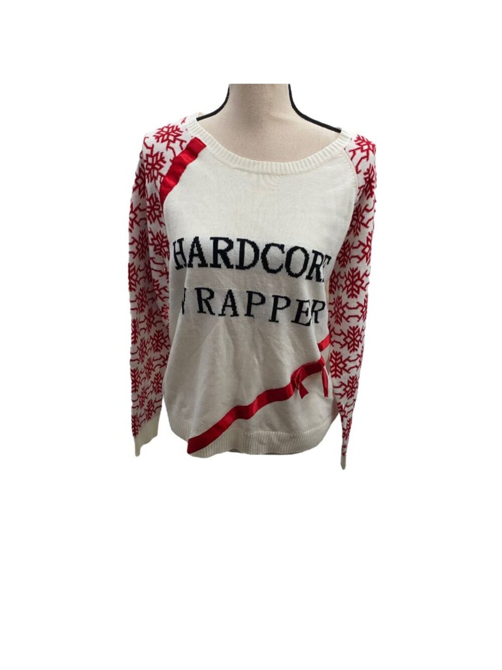Hardcore Wrapper Holiday Sweater XL